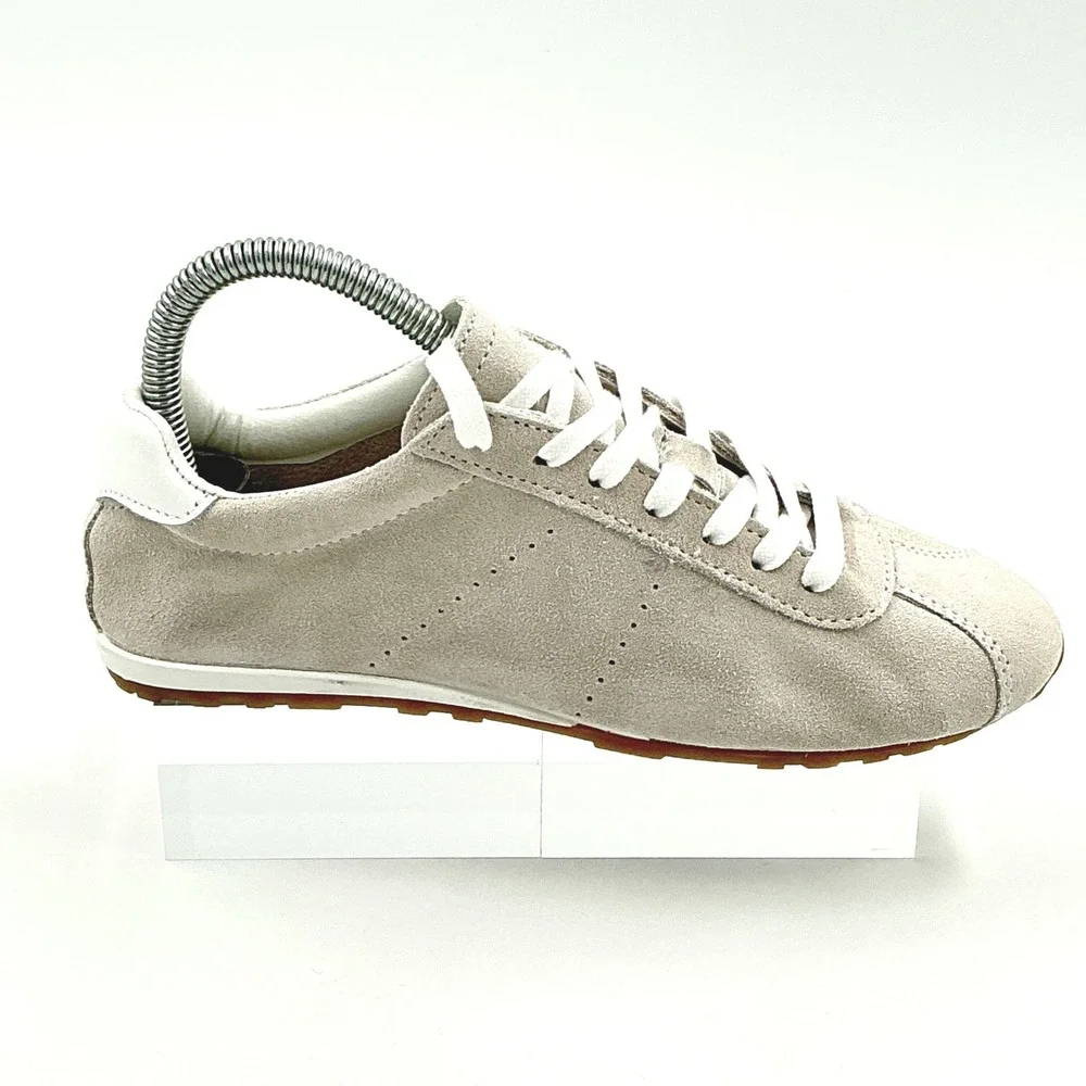 Dolce Vita Size 7 Sneaker Gray Suede Low Top Shoes NEW Serina $140